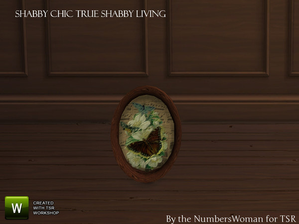 Sims 4 — True Shabby Chic Living Curio Picture by TheNumbersWoman — Shabby yet affordable, The true nature of shabby