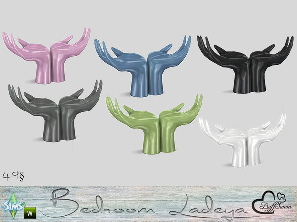 Sims 4 — Ladeya Bedroom Deco Hands by BuffSumm — Part of the *Bedroom Ladeya* 1 Slot on each Hand - you can place