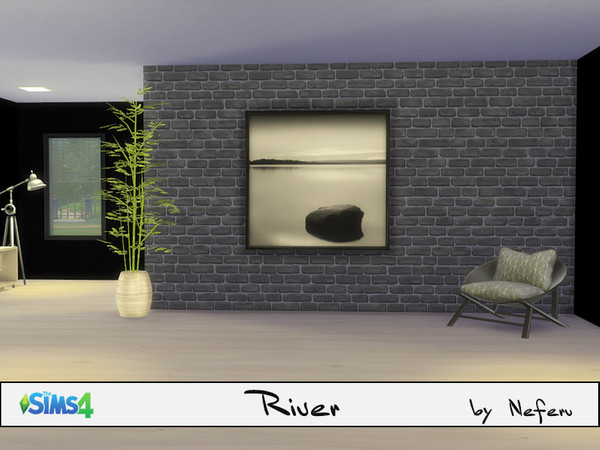 Sims 4 — River by Neferu2 — Beautiful landscapes_4 variations