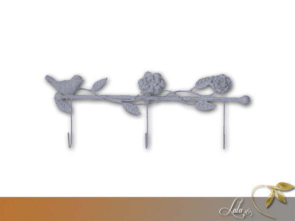 Sims 4 — DeLux Bathroom Towel Hooks  by Lulu265 — Part of the DeLux Bathroom Set 2 Colour Variations Included 
