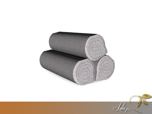 Sims 4 — DeLux Bathroom Towel Decor  by Lulu265 — Part of the DeLux Bathroom Set 3 Colour Variations Included 