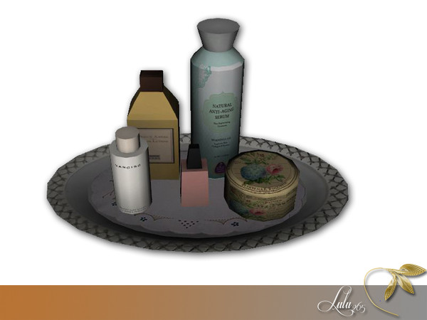 Sims 4 — DeLux Bathroom Decor Tray  by Lulu265 — Part of the DeLux Bathroom Set 