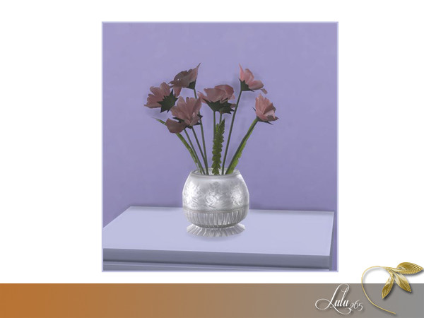 Sims 4 — DeLux Bathroom Vase  by Lulu265 — Part of the DeLux Bathroom Set 2 Colour Variations Included 