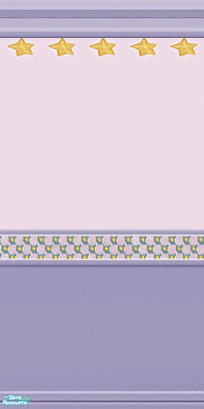 Sims 2 — OUAT Nursery Part II - Wall 003 by Cashcraft — "Once upon a time in the land of Sleepy Time lived a little