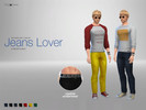 Sims 4 — Jeans Lover - MoonCCs Jeans Recolor + Mesh Edit by MoonCCs — Be modern. This new jeans is more tight than the