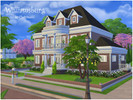 Sims 4 — Williamsburg by Christina51 — This beautiful colonial style home has everything your Sims could need or want.
