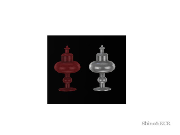 Sims 4 — Living Moroso - Glass Container by ShinoKCR — elegant Glasscontainer, large
