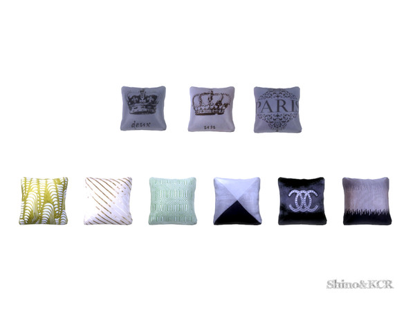 Sims 4 — Living Moroso - Pillow by ShinoKCR — This is a floorpillow which can go on the Loveseat and Armchair bcoz they