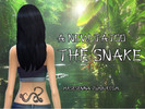 Sims 4 — The Snake Tatoo by Greendy — This tattoo will decorate the body of your Sims and will give it the charm of the