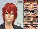 Sims 4 — Anime Diabolik Lovers eyes by Siriap — The Sakamaki brothers', the Mukami brothers' and Yui Komori's Eyes. 11