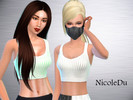 Sims 4 — NicoleDu-Magda-bustier-top by NicoleDu — A knitted bustier top wich comes in 5 colors. I hope you like it !