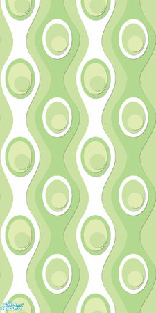 Sims 2 — Studio K Seakelp - Sprout by StudioKhagerks — 28 colors total. Can be found under Wallpapers. Coordinates with