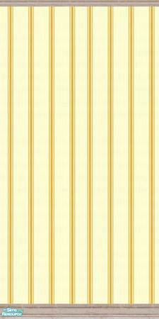 Sims 2 — Pride of Lions Wallpaper - Thin, Plain by foxysensei — A pride of Lions top border with a pale cream wall, and
