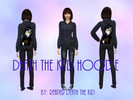 Sims 4 — Death The Kid Hoodie by kittypawprint —  Comes in 1 color. This is the first piece of CAS Cc i've ever made,this