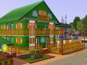 Sims 3 — Lach Freus Haus by chuvadeprata2 — This amazing Lach Freus Haus is to celebrate the Oktoberfest's Sims Event.