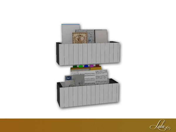 Sims 4 — Carlton Office Wall Boxes  by Lulu265 — Part of the Carlton Office Set for Sims 4