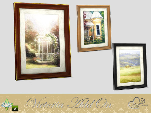 Sims 4 — Victoria AddOn Floorpainting by BuffSumm — Can be placed also on slots! Part of the *AddOn Victoria Set*!