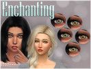 Sims 4 — "Enchanting" - 5 Eye Contacts by kelly-hannah — These are 5 semi-realistic eyes that I hand-painted