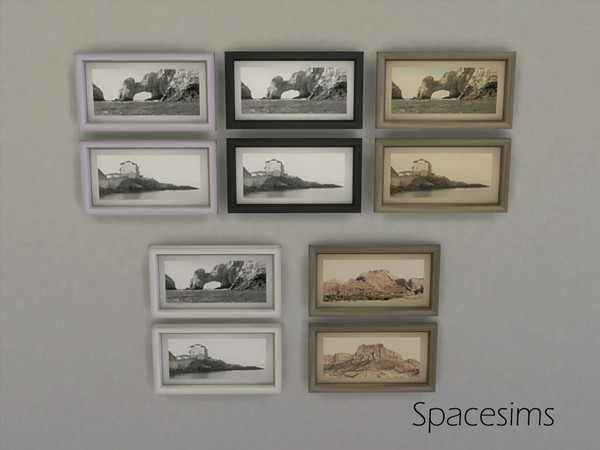 Sims 4 — Charlotte bedroom - Paintings by spacesims — A lovely set of paintings for any room.