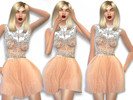 Sims 4 — Luxury dress by Piciuuu — luxury dress was created by Piciu, high textures (in game also) ideal for formal