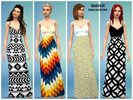 Sims 4 — The Maxi Collection: 1 (Female) by sierralikescatsokay2 — The Maxi Collection - 1 - Female Fits Female (Teen,