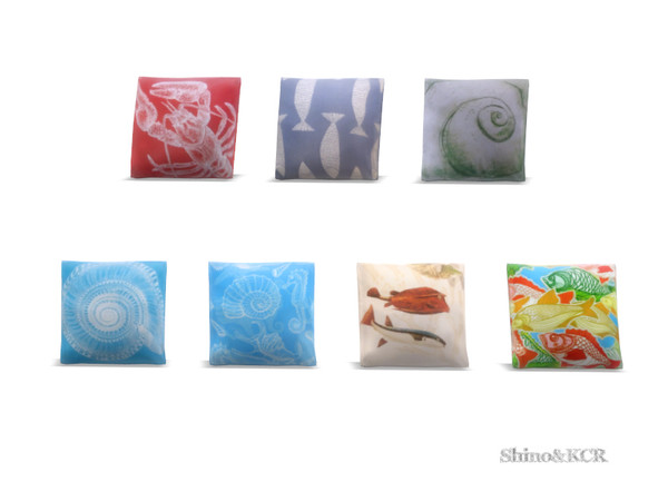 Sims 4 — Newport - Pillow by ShinoKCR — goes on Slots on the Polstery
