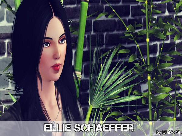 Sims 3 — Ellie Schaeffer by Diablo_SL — Ellie Schaeffer-Pretty as an Angel.She is working so hard on her carrier and