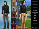 Sims 4 — Chainmail pants for Sims 4 males by neemeister — Give your male Sims a little 'Medieval' style... A set of 6