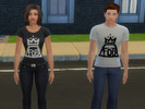 Sims 4 — Fall Out Boy T-shirt by HU-4L — Fall Out Boy t-shirts for your sims.