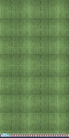 Sims 2 — Rainbow Wall - Green by Sheera — Part of my Rainbow Walls and Floors Set, hope you'll like it. Enjoy ! ! !