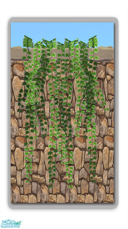 Sims 2 — Wall Flowers - Recol03 by Shakeshaft — Part of the third recolour of my Cottage Garden set which includes