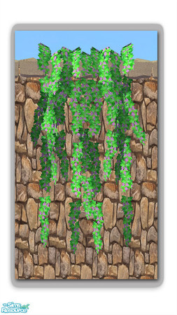 Sims 2 — Wall Flowers - Recol01 by Shakeshaft — Part of the third recolour of my Cottage Garden set which includes