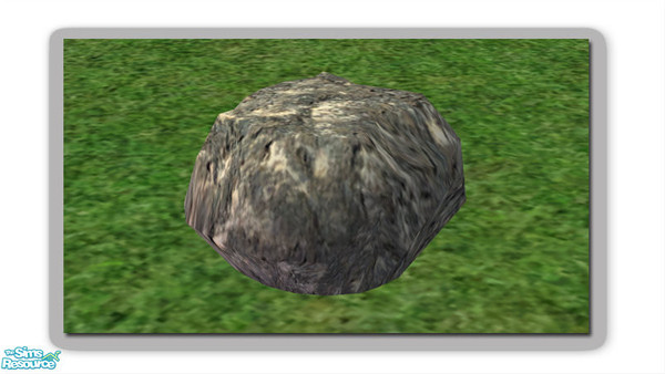 Sims 2 — Rockery Stone Medium - Recol02 by Shakeshaft — Part of a recolour of the flowers from my cottage garden set...to