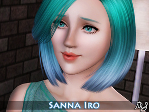 Sims 3 — Sanna Iro by Nisuki — Sanna Iro || Sanna spent most of her time during her childhood with friends, playing
