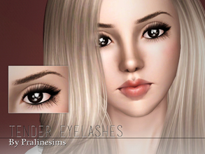 Sims 3 — Tender Eyelashes by Pralinesims — New eyeliner! 2 channels