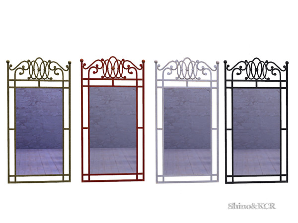 Sims 4 — Paris - Mirror smaller by ShinoKCR — Cast Iron, Vintage look