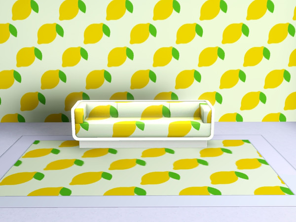 Sims 3 — Lemons by Andreja157 — Created with TSR Workshop's Pattern tool