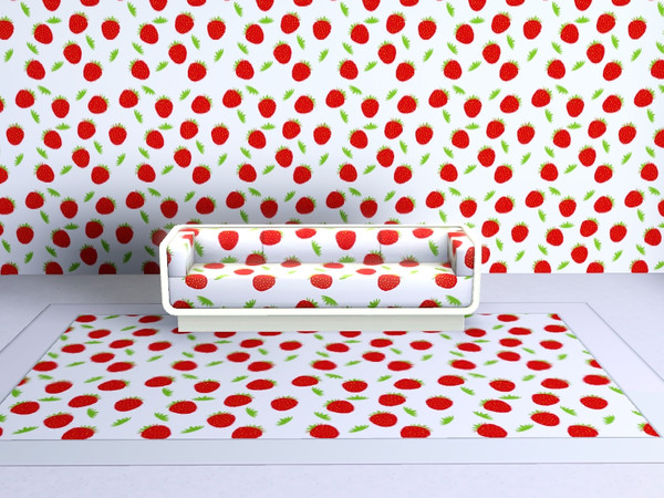 Sims 3 — Strawberry by Andreja157 — Created with TSR Workshop's Pattern tool