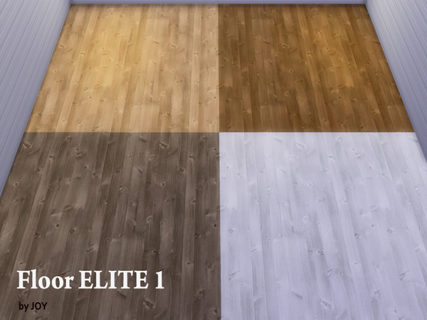 Sims 4 — Wood Floor ELITE  by Joy6 — Set of timber floors for the house.This set contains 4 colours