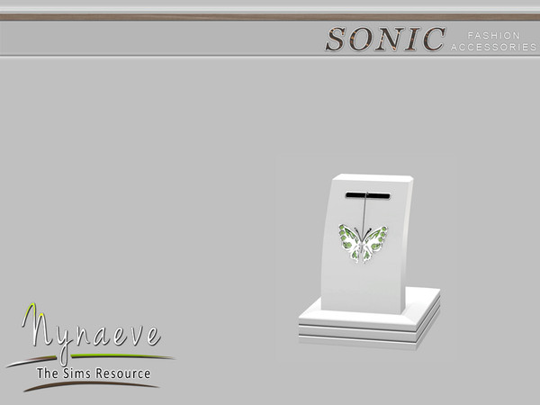 Sims 4 — Sonic Earrings by NynaeveDesign — Sonic Fashion Accessories - Earrings Located in: Decor - Miscellaneous Decor