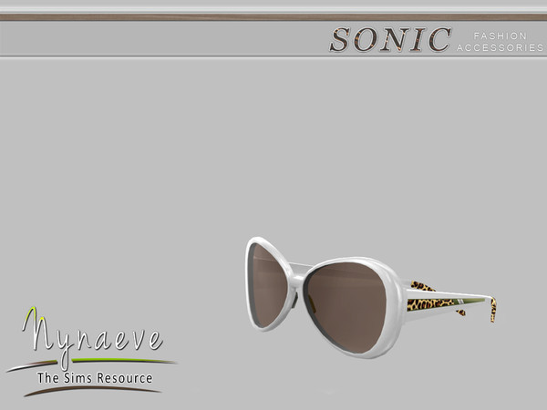 Sims 4 — Sonic Sunglasses by NynaeveDesign — Sonic Fashion Accessories - Sunglasses Located in: Decor - Miscellaneous