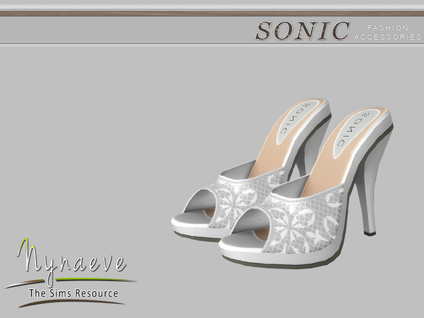 Sims 4 — Sonic Sandals by NynaeveDesign — Sonic Fashion Accessories - Sandals Located in: Decor - Miscellaneous Decor