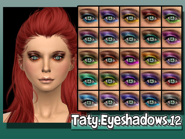 Sims 4 — [Ts4]Taty_Eyeshadow_12 by tatygagg — - Female - Human - Teen to Elder