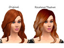 Sims 4 — Messy Curls With Bangs, Recolour & Retexture by Simunique2311 — (IT IS A STAND ALONE NEW OBJECT NOT EXTRA
