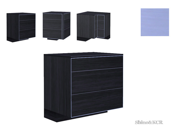 Sims 4 — Minimalist Counter for Dishwasher by ShinoKCR — new created counter for to use with the Dishwasher. No need to