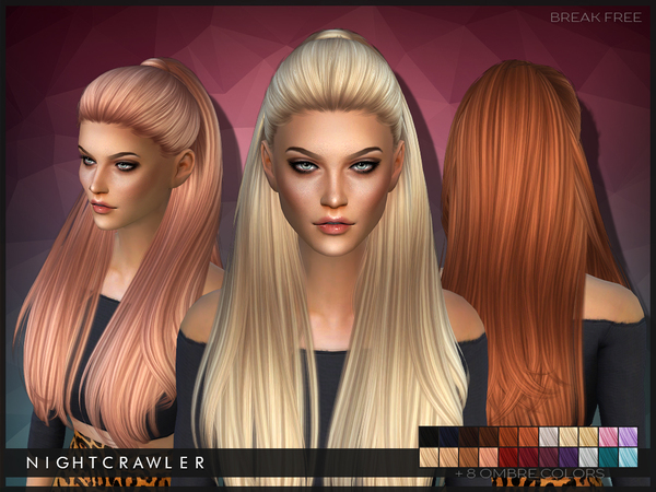 Sims 4 — Nightcrawler-Break Free by Nightcrawler_Sims — NEW MESH TF/EF Smooth bone assignment All lods 22 colors + 8