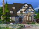 Sims 4 — Lovely Nest by jujulibelei — This Lovely Nest is the perfect holiday house for your family and friends ! Here is