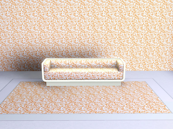 Sims 3 — Floral 1 by Andreja157 — Created with TSR Workshop's Pattern tool