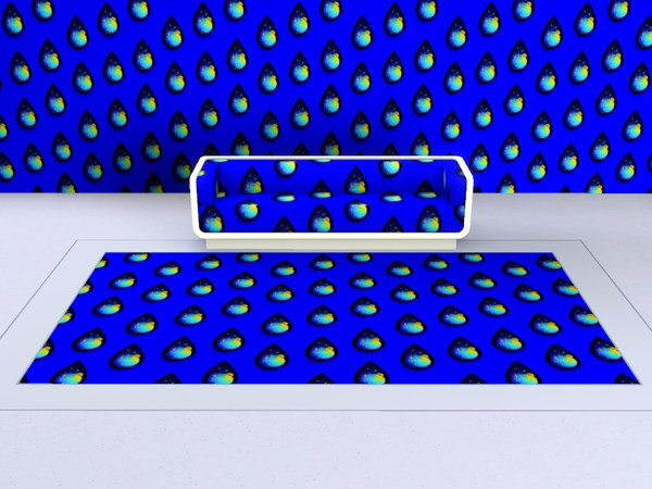 Sims 3 — Drip drop by Andreja157 — Pattern created with Create a pattern tool