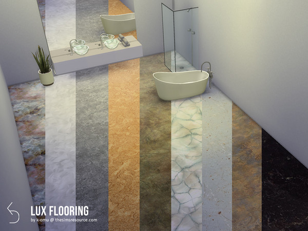 Sims 4 — Lux flooring by k-omu2 — Luxury floors for kitchens, bathrooms and any other room where you need that extra
